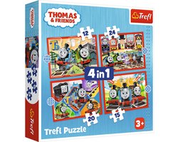 Trefl 4in1 (12, 15, 20, 24) - Amazing Thomas / Thomas and Friends