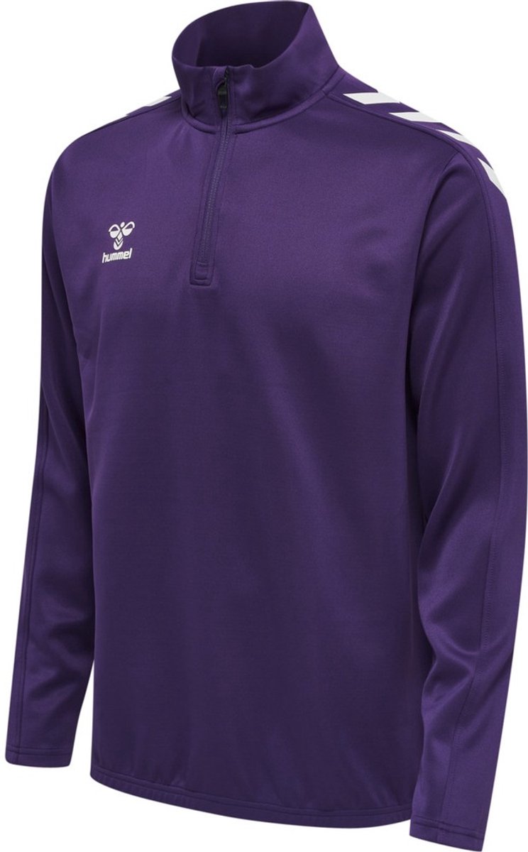 Hummel Half-Zip Sweatshirt Hmlcore Xk Half Zip Poly Sweat Acai/White-S