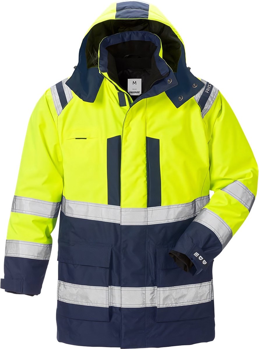 Fristads Hi Vis Airtech® 3-In-1 Parka Klasse 3 4036 Gtt Hi-Vis Marineblauw