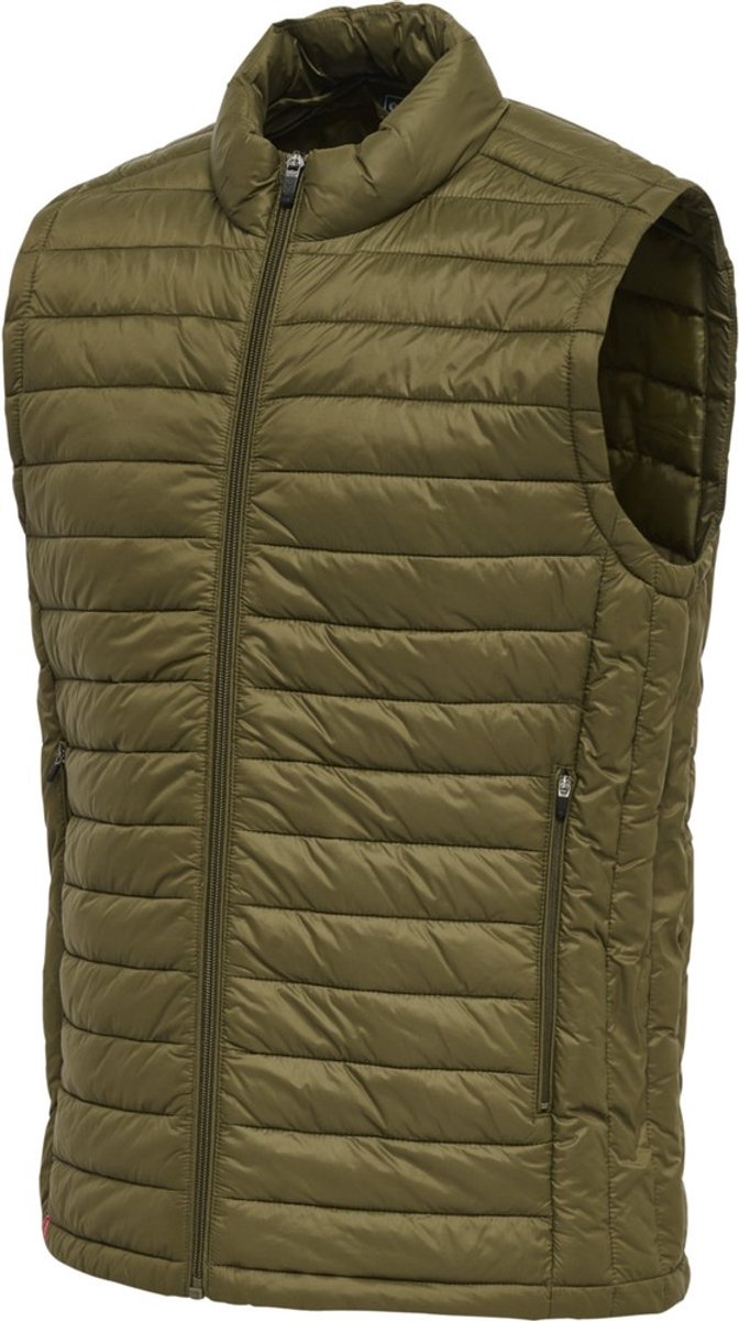hmlRED QUILTED WAISTCOAT WOMAN Olijf