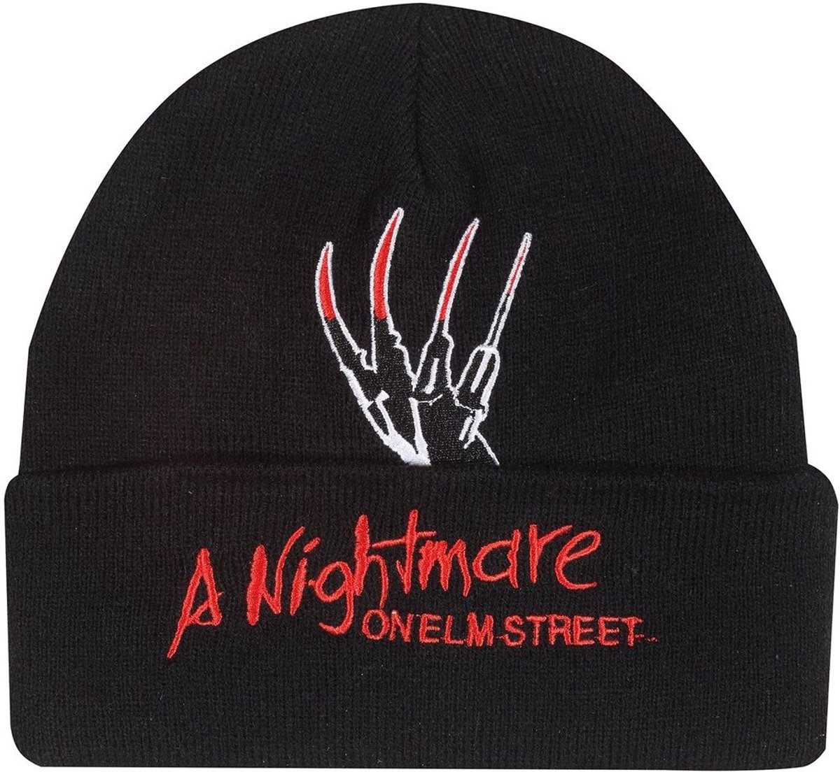 A Nightmare On Elm Street Kinder Freddy Claw Beanie NES08309BEB Zwart