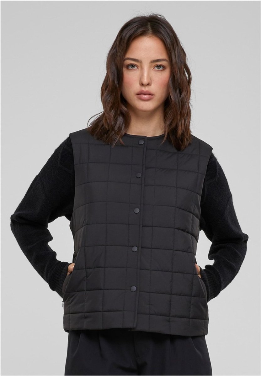 Urban Classics Liner Mouwloos jacket L Zwart