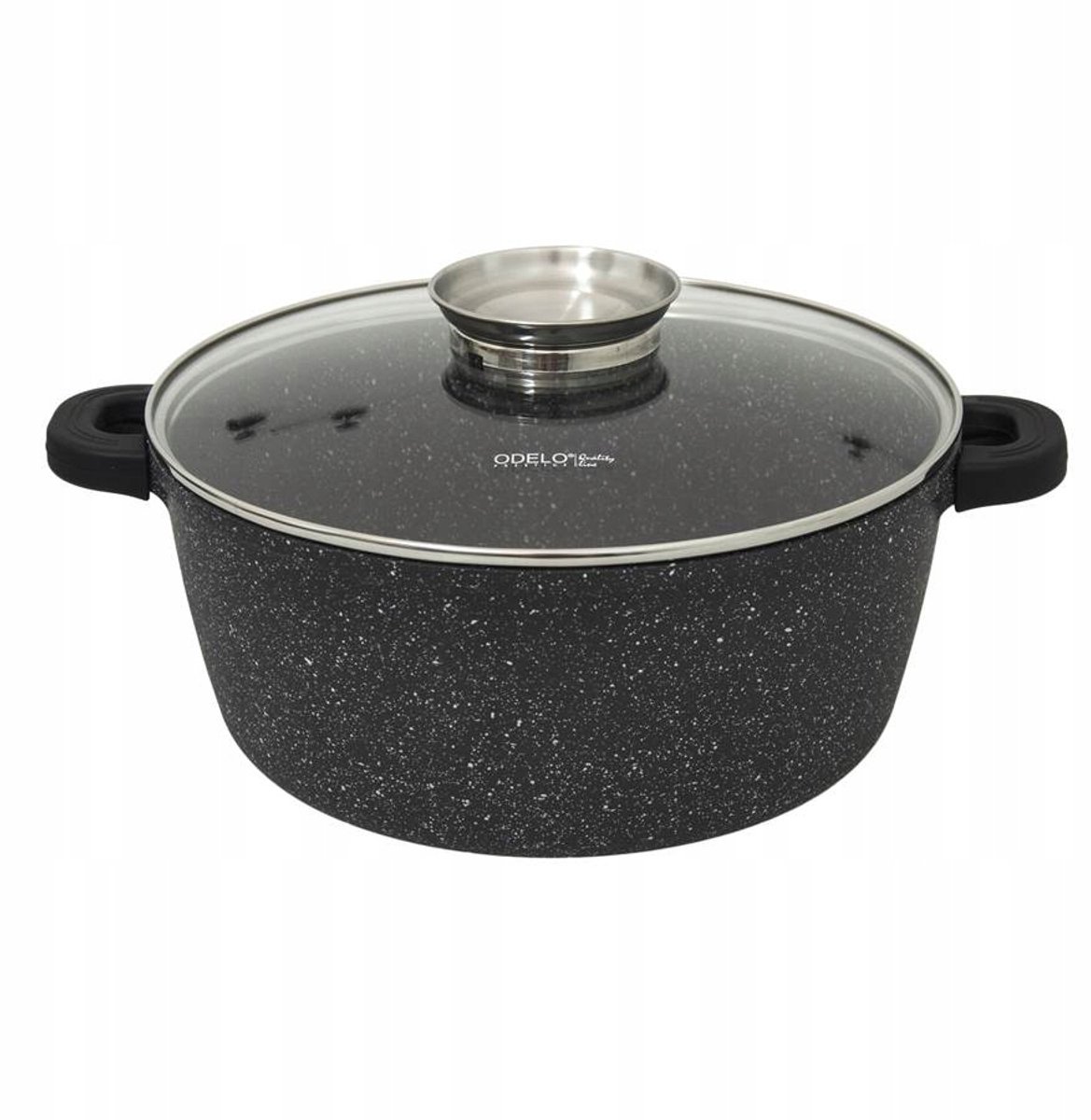 Greblon Esela Kookpan met Deksel - 22 cm