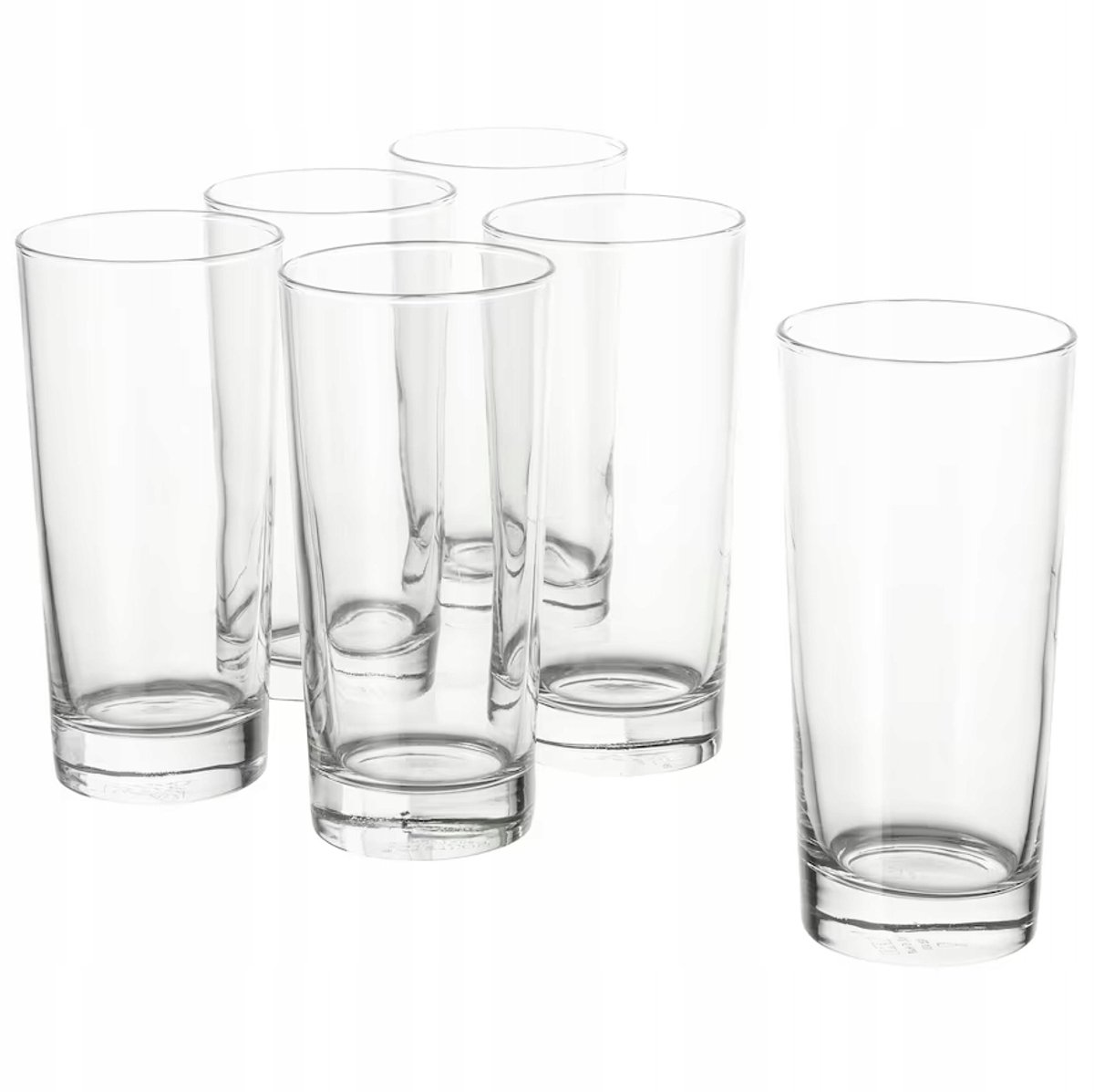 IKEA GODIS Glazen - 40 cl - 6 stuks - Helder glas