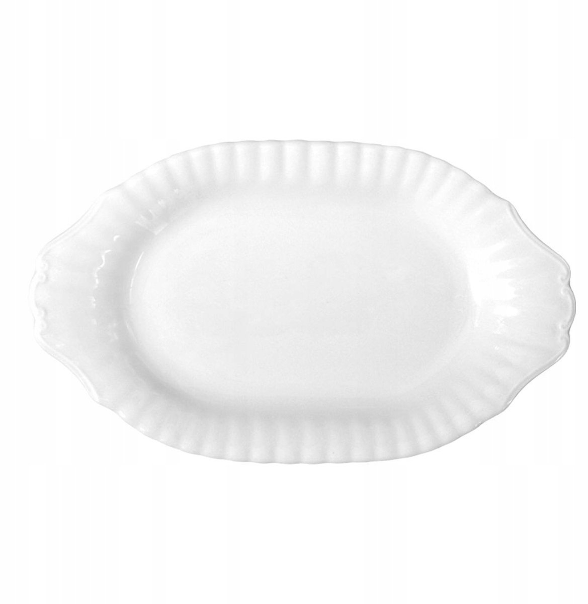 Chodzież Iwona Ovale Schaal 24 cm Wit Porselein