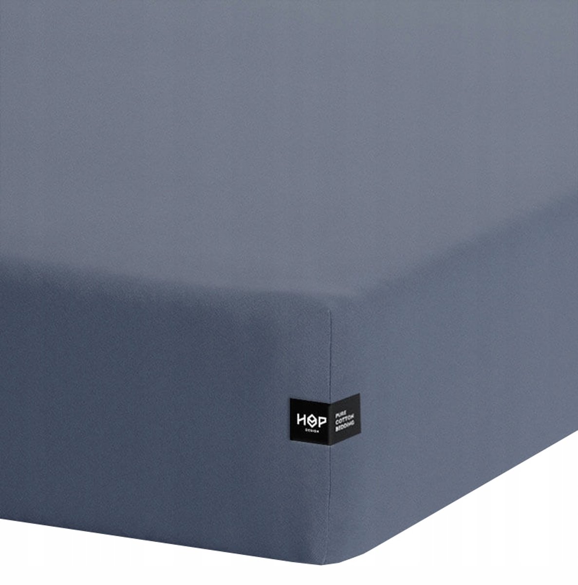 Hoeslaken 200x200cm - 100% Katoen - Donkerblauw