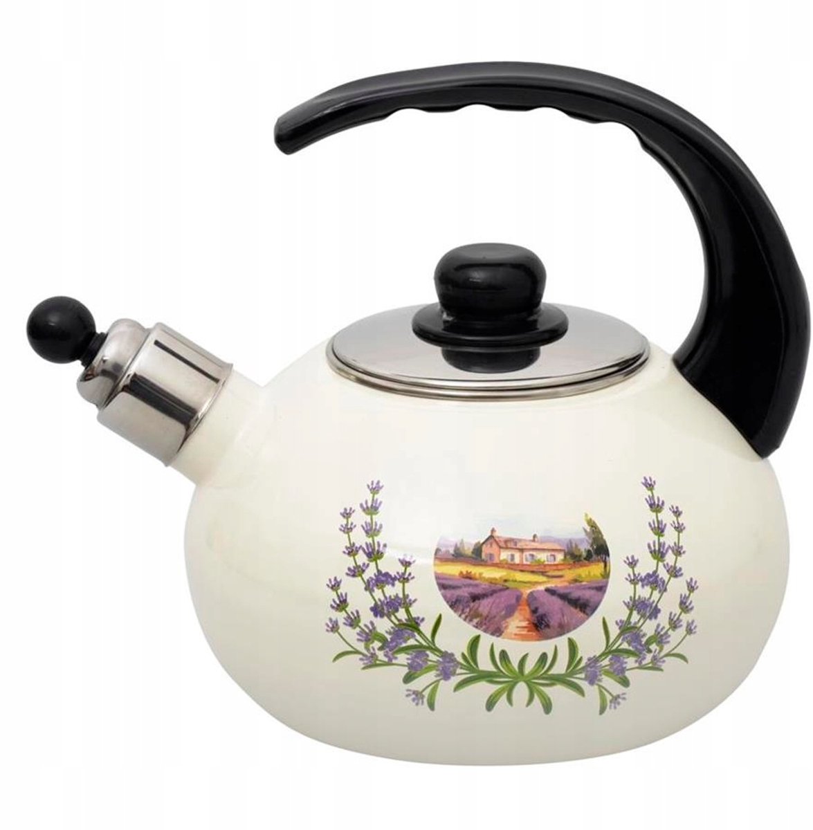 Odelo Emaille Waterkoker 2,2L Lavendel - Stijlvol en Functioneel