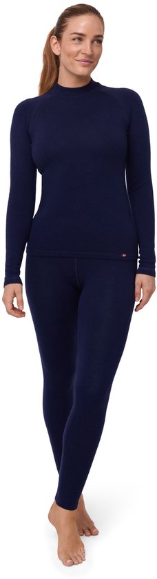 DANISH ENDURANCE Merino Thermoset - Extreme Kou - voor Vrouwen - Donker marineblauw - Maat XL