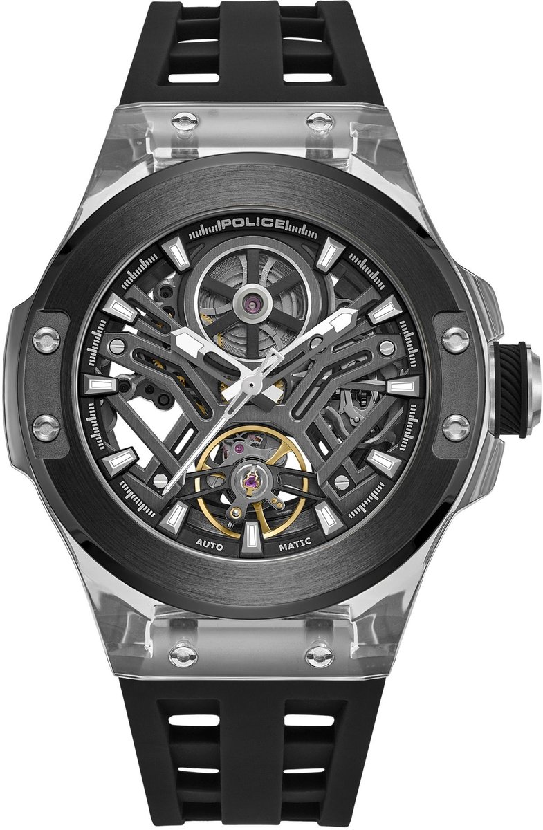 Automatisch horloge Cyclone Black