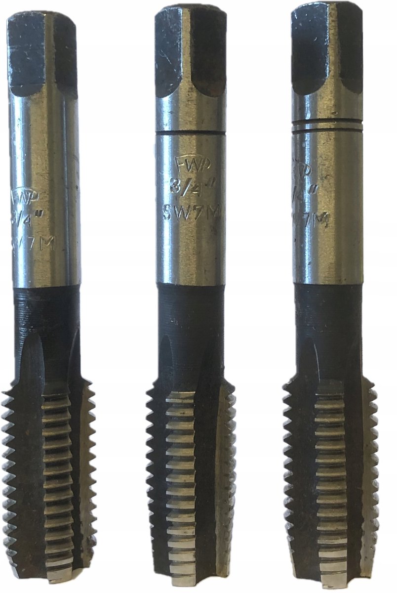 FWP Whitworth BSW 3/4"-10 Inch Schroefdraad Tap - HSS Staal