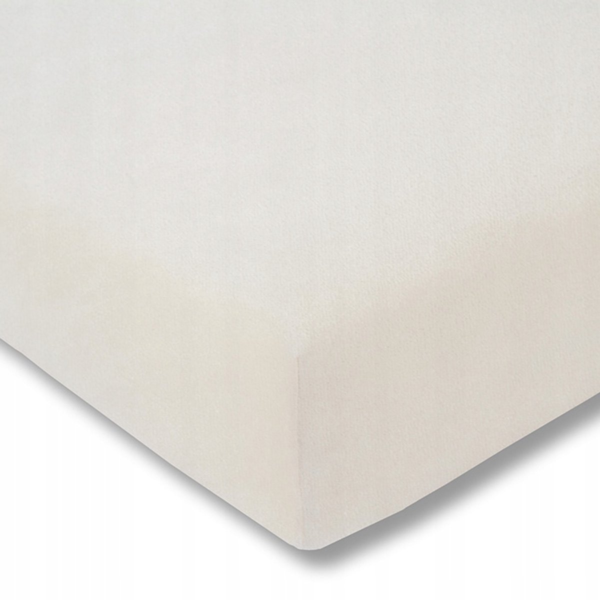 Estella Velours Hoeslaken 100x200 cm - Zacht & Warm - Beige