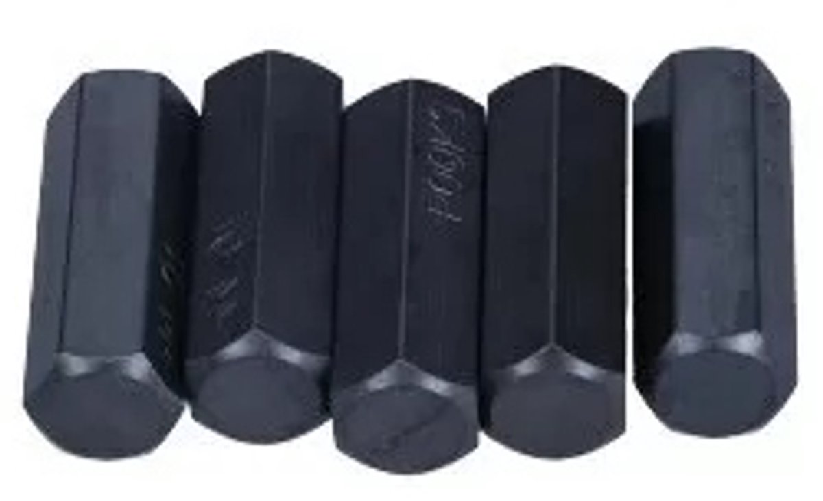 Bit 10mm 3/8" Hex 30mm (5 Stuks) - Kwaliteit S2