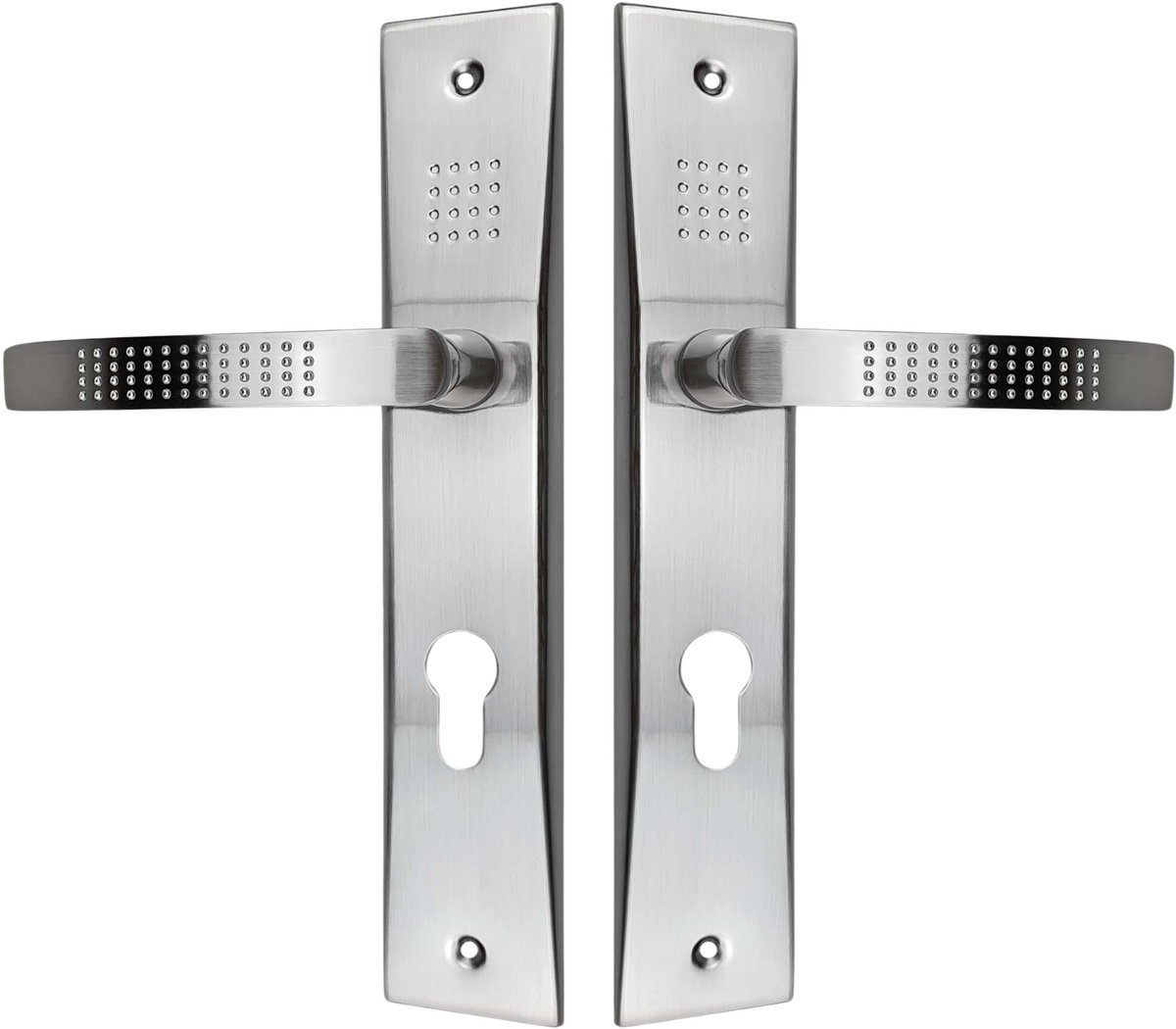 Tokyo Deursluiting Nikkel Satijn 72 mm Inclusief Sluitplaat