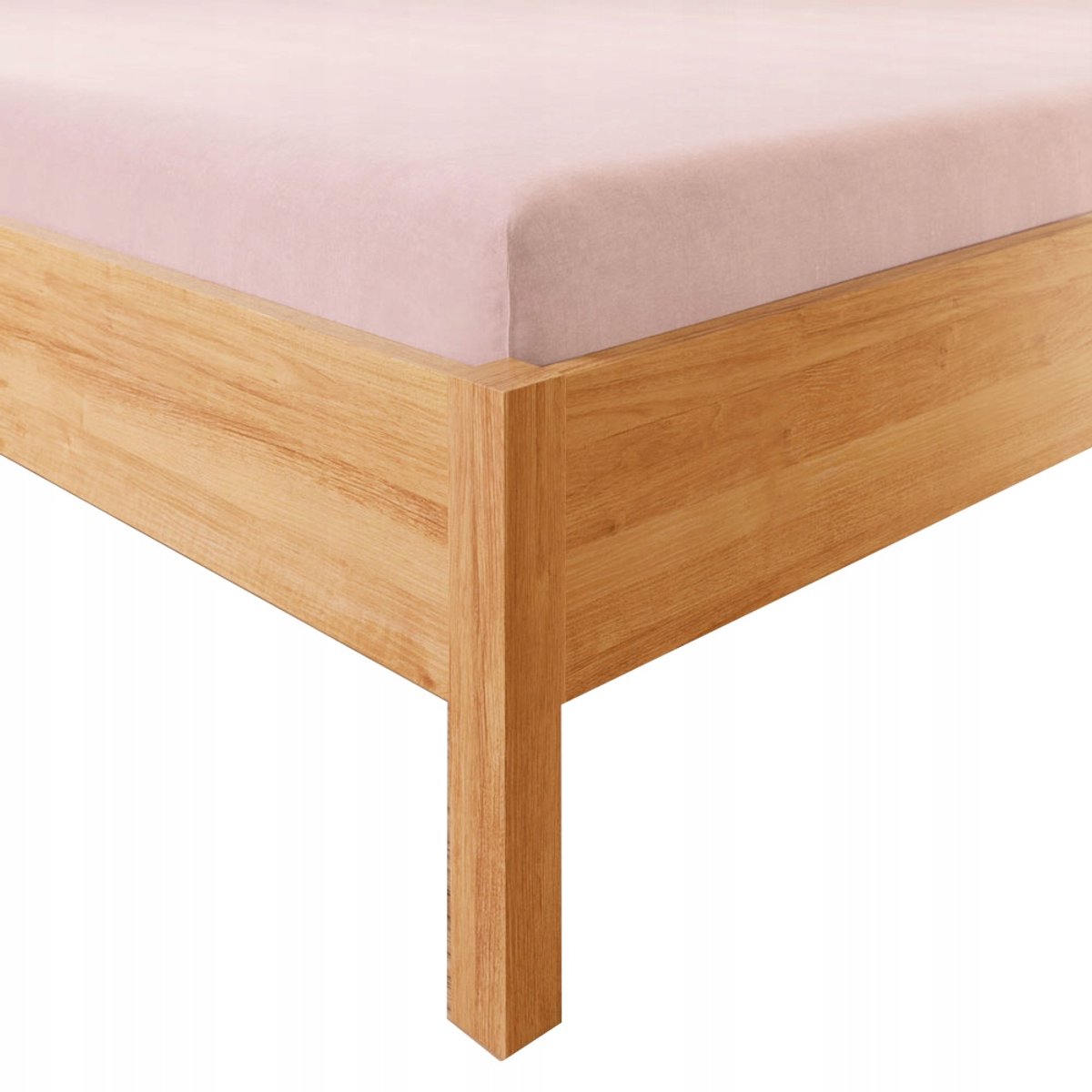 DREAMY PREMIUM Jersey Hoeslaken met Elastiek 120x200cm Lichtroze