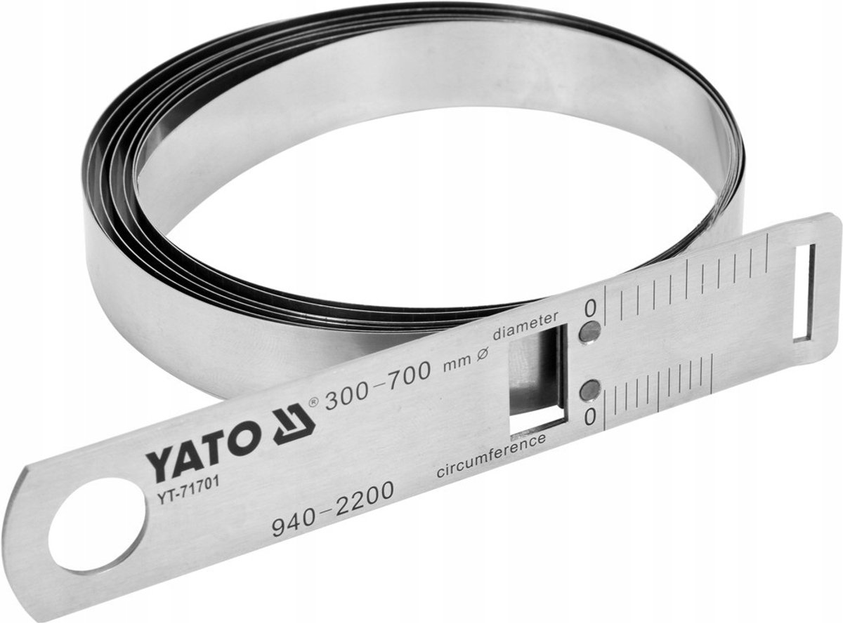 Roestvrijstalen meetlint voor diameter en omtrek 940-2200mm