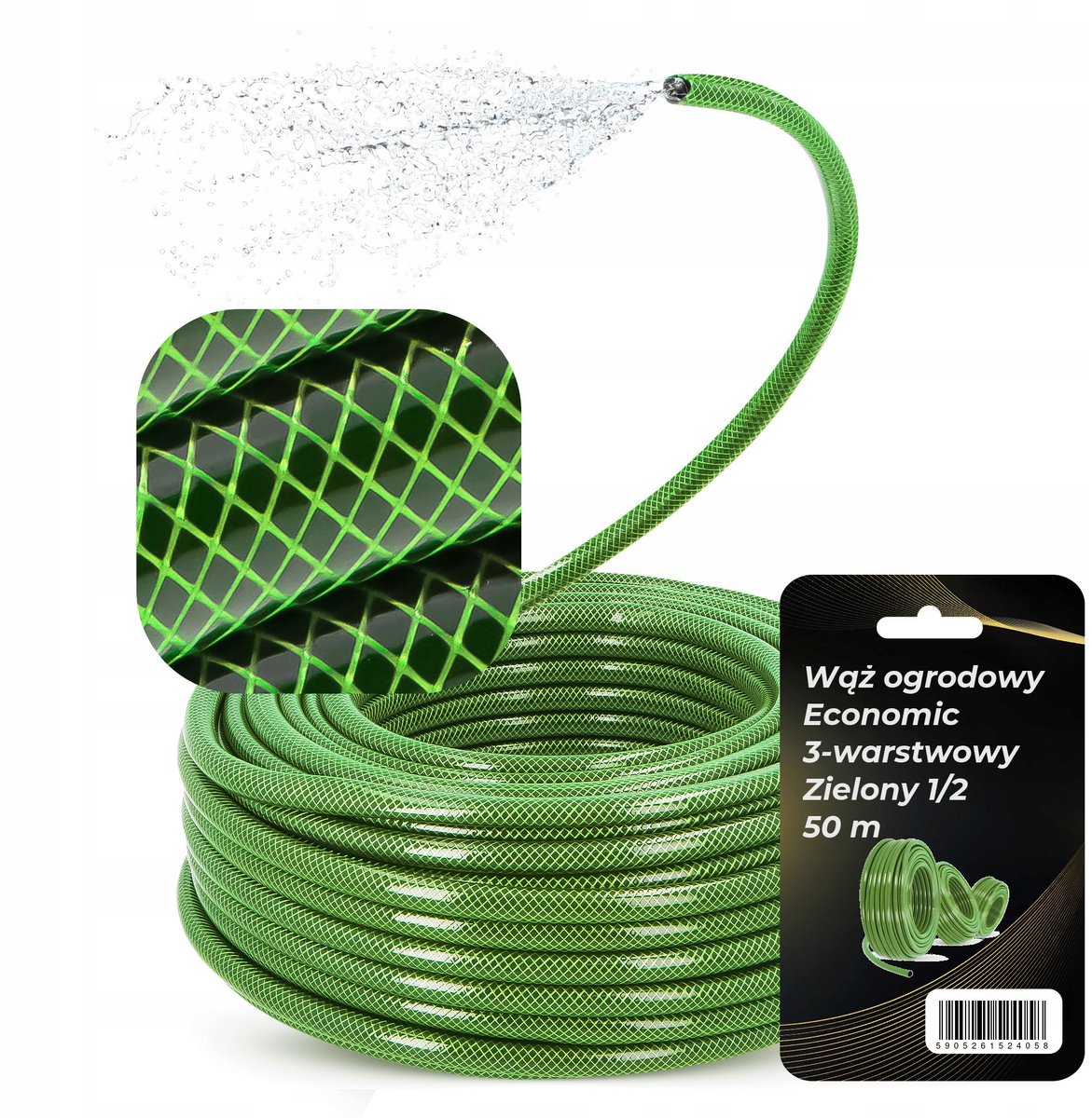 Bradas SPRINT Tuinslang 1/2'' 50m Duurzaam Groen
