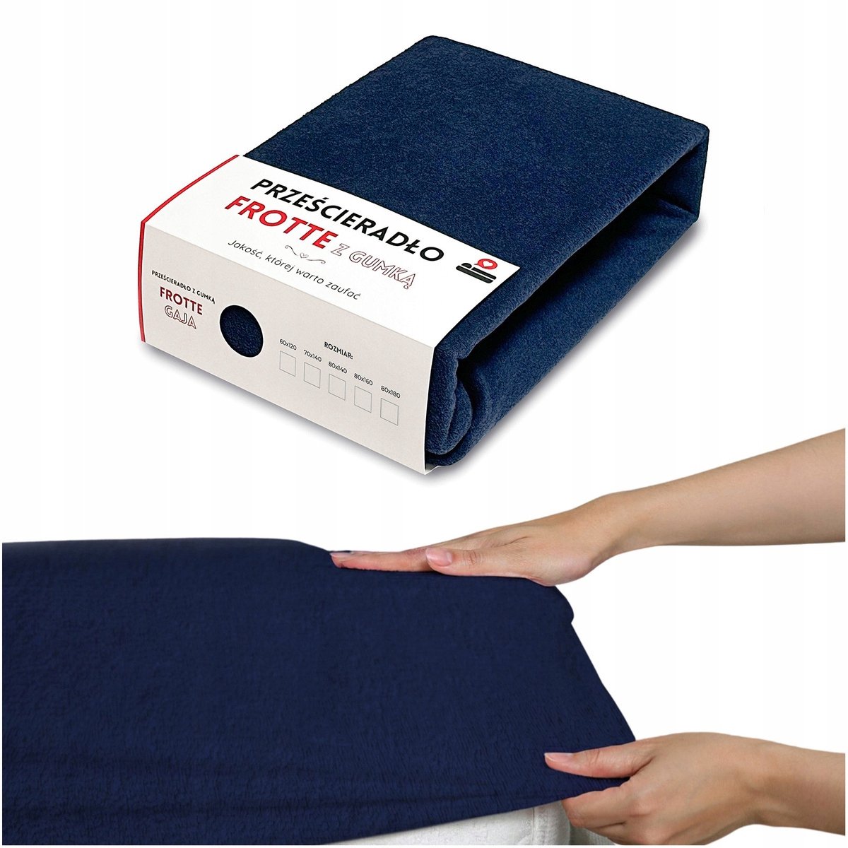 Fijne Frotte Hoeslaken met Elastiek 160x80cm - Zacht & geschikt