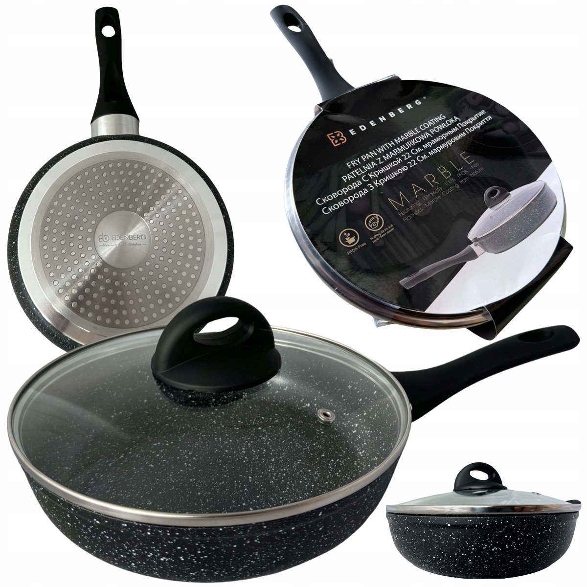 Marmite met deksel 26 cm - Antiaanbaklaag, Inductie, Vaatwasmachinebestendig