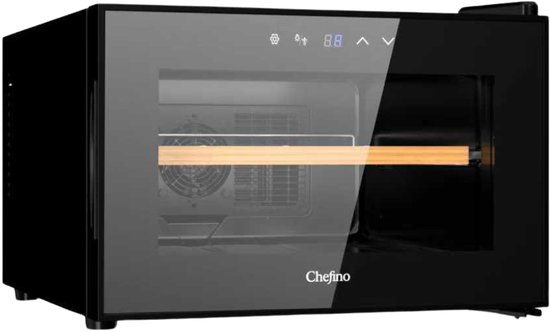 Wijnkoelkast - Wijn Klimaatkast voor 8 Flessen - Zwart - - Wijnkoelkast - €144,99