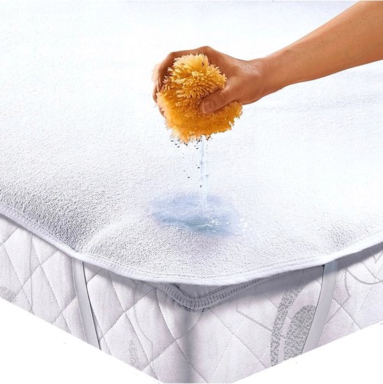 Pikolin Home Silktouch Matrasbeschermer, waterdicht, gevoerd en ademend, Öko-Tex-gecertificeerd, voor bedden met een breedte van 105 cm tot 32 cm hoogte, matrasbeschermer, 105 x 190/200 cm