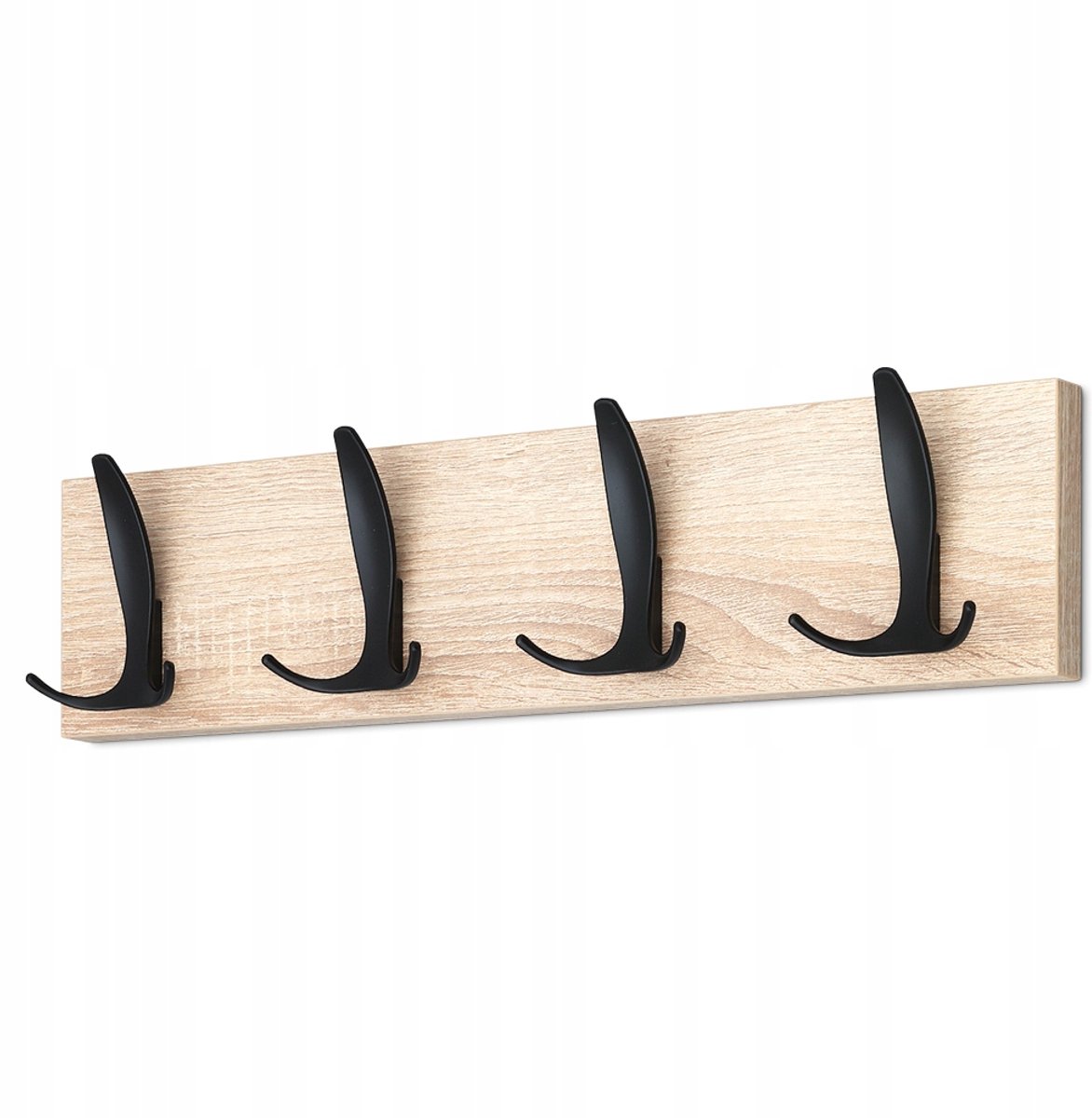 Universele Wandkapstok Dressoir - Eiken Sonoma met 4 Haken