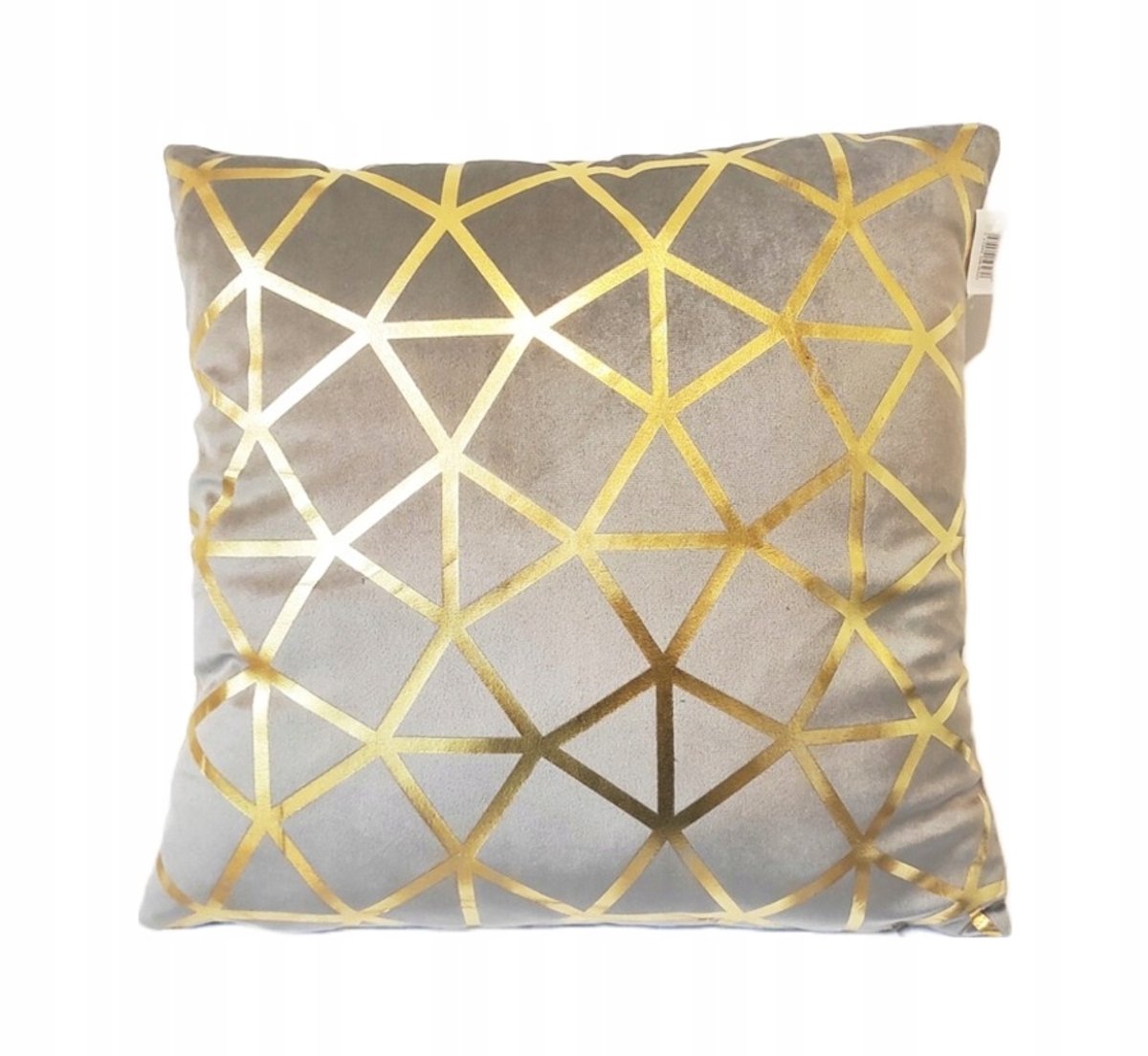 Decoratieve Sierkussen 45x45cm - Zacht Velours met Grafische Print