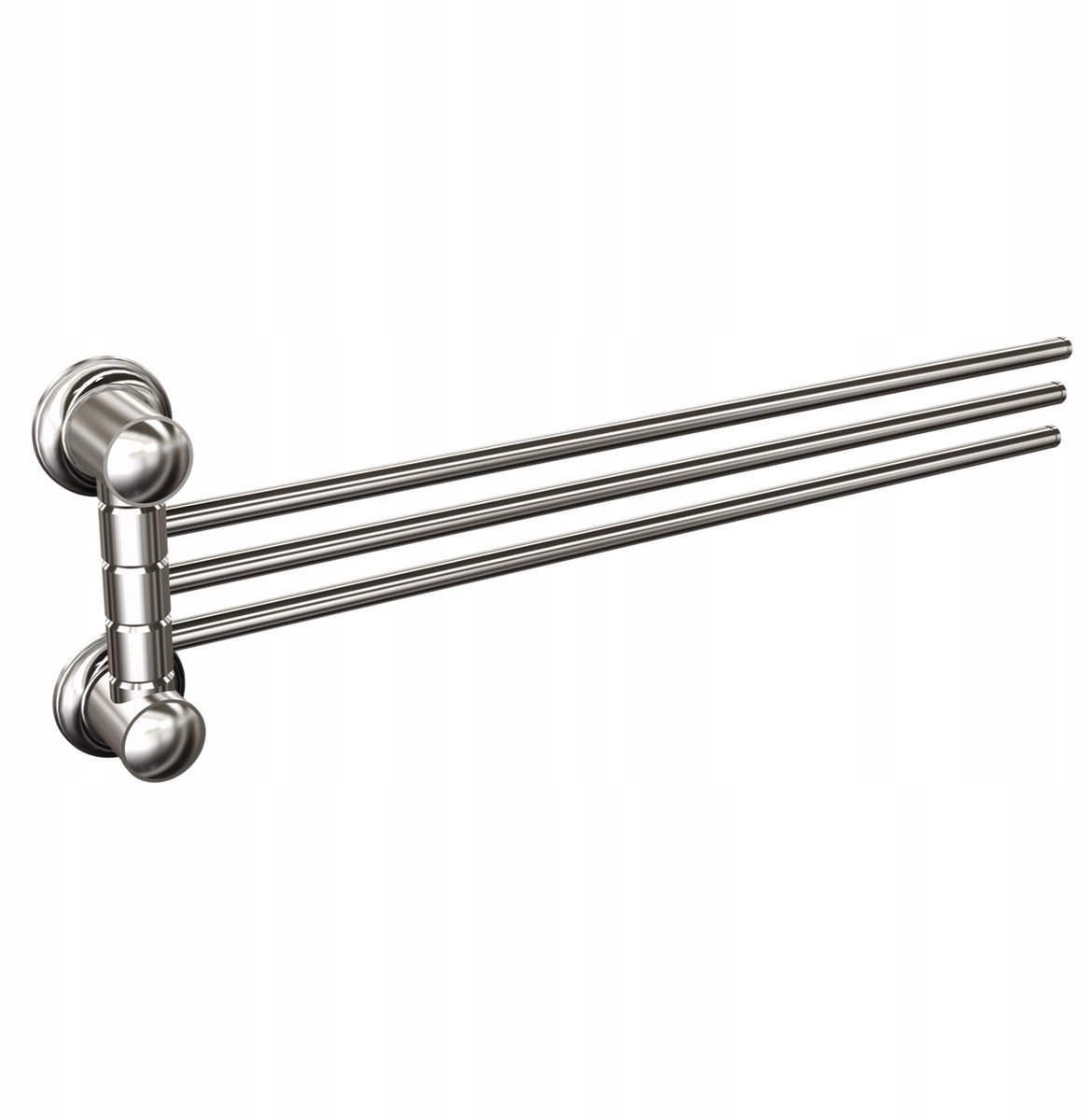 Andex Chroom Wandkapstok met Draaibare Arm - 3 Haken