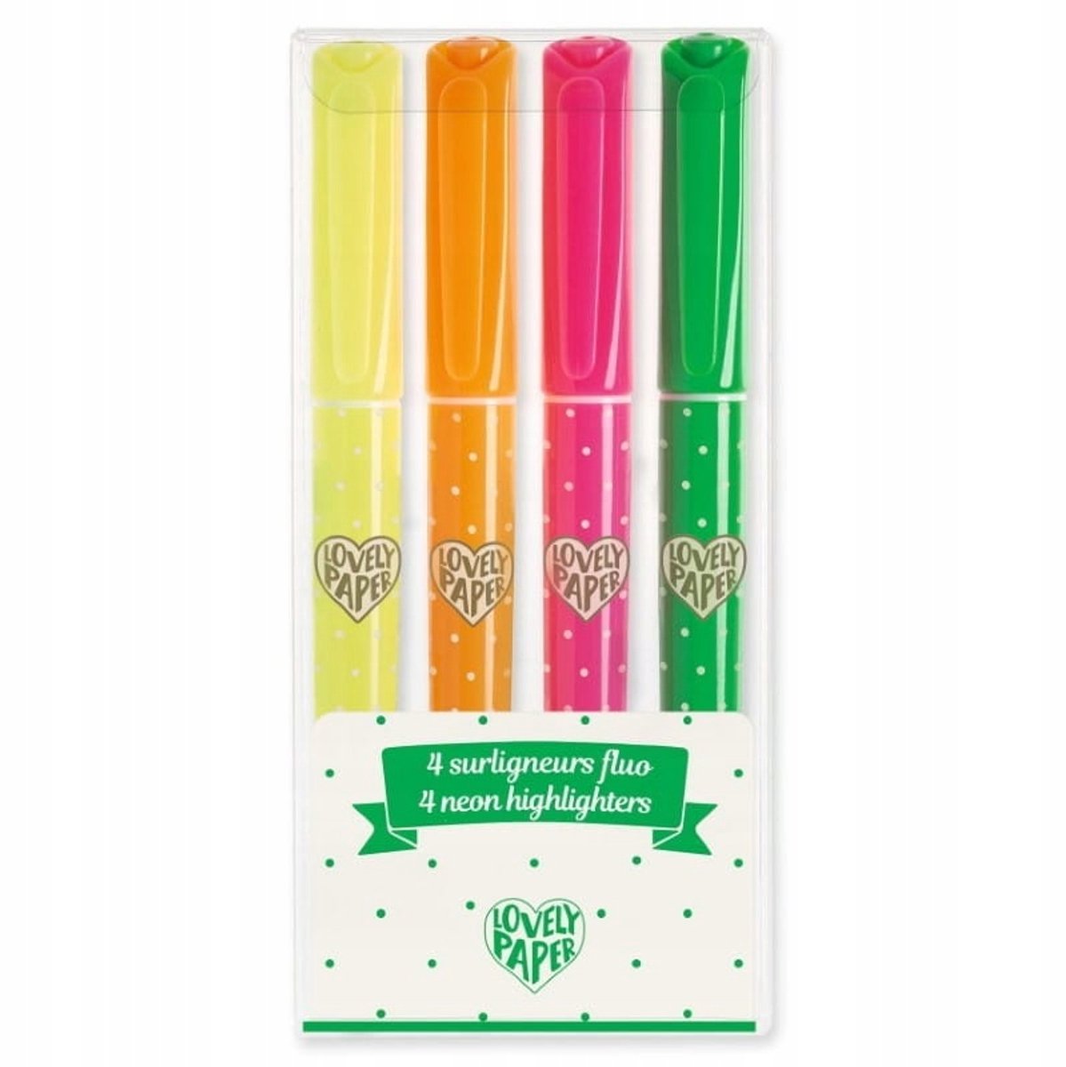 Djeco Set van 4 Fluorescerende Markers