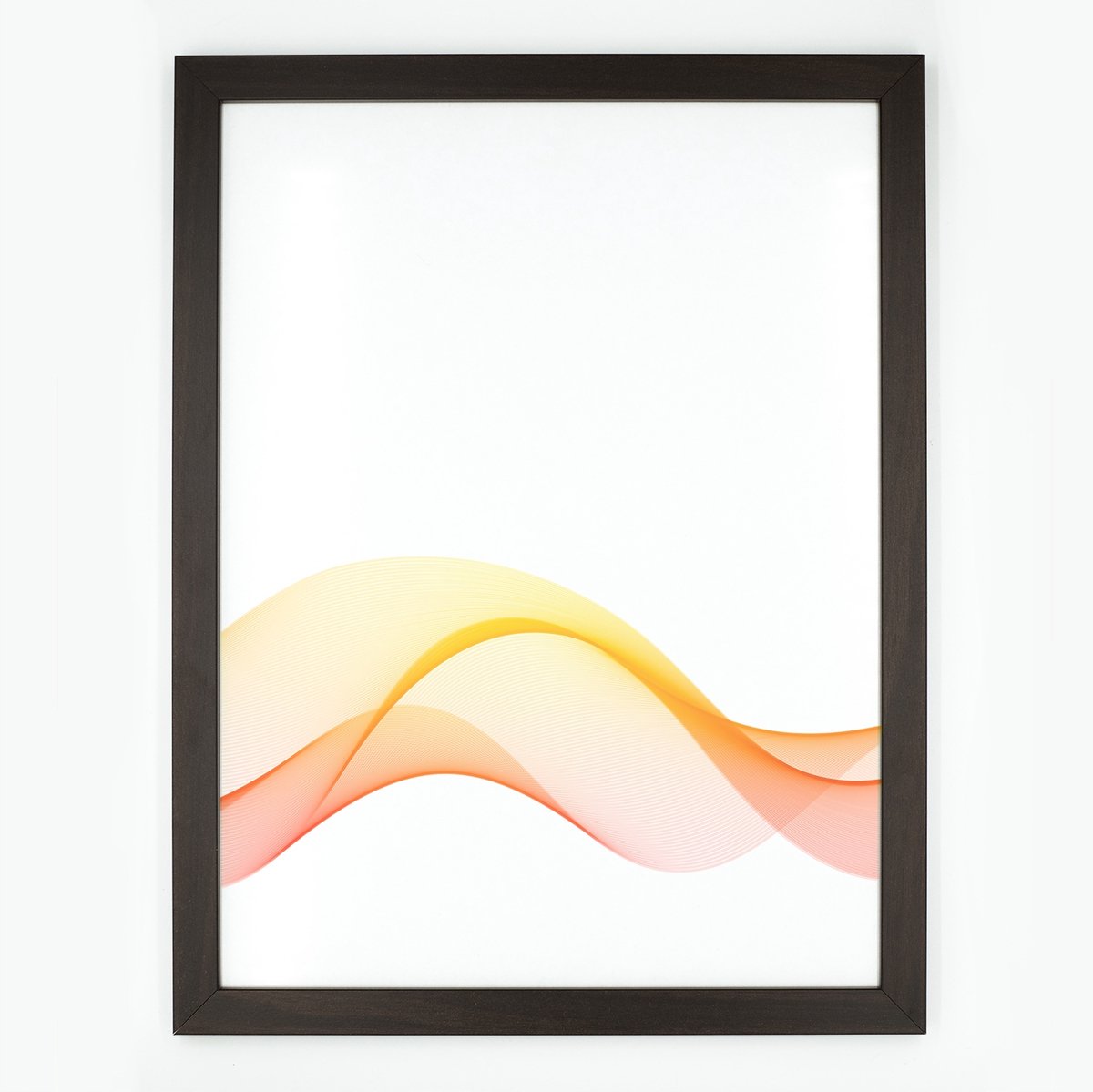 MDF Fotolijst Bruin 20x30cm met Plexiglas