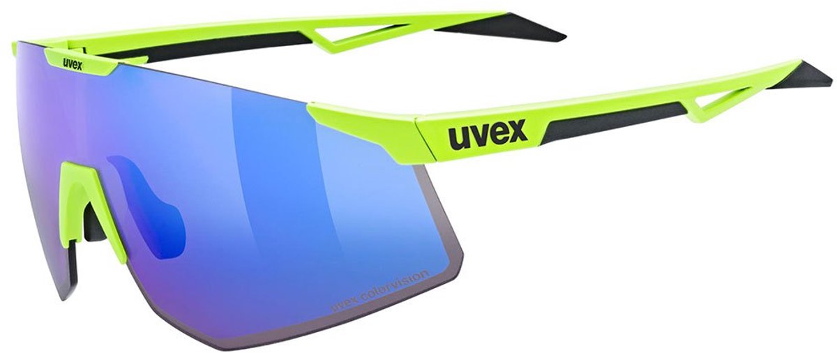 Uvex Pace Perform Cv Zonnebril Transparant Colorvision Mirror Blue/CAT2
