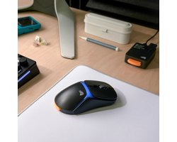Glorious Model O3 - Gamingmuis - Draadloos - 30000 DPI - Symmetrische Vorm - RGB-Verlichting - Zwart