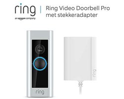 Video Deurbel Pro met Stekkeradapter - 1080p HD, Tweerichtingsspraak, Wifi & Bewegingsdetectie | Proefabonnement van 30 Dagen