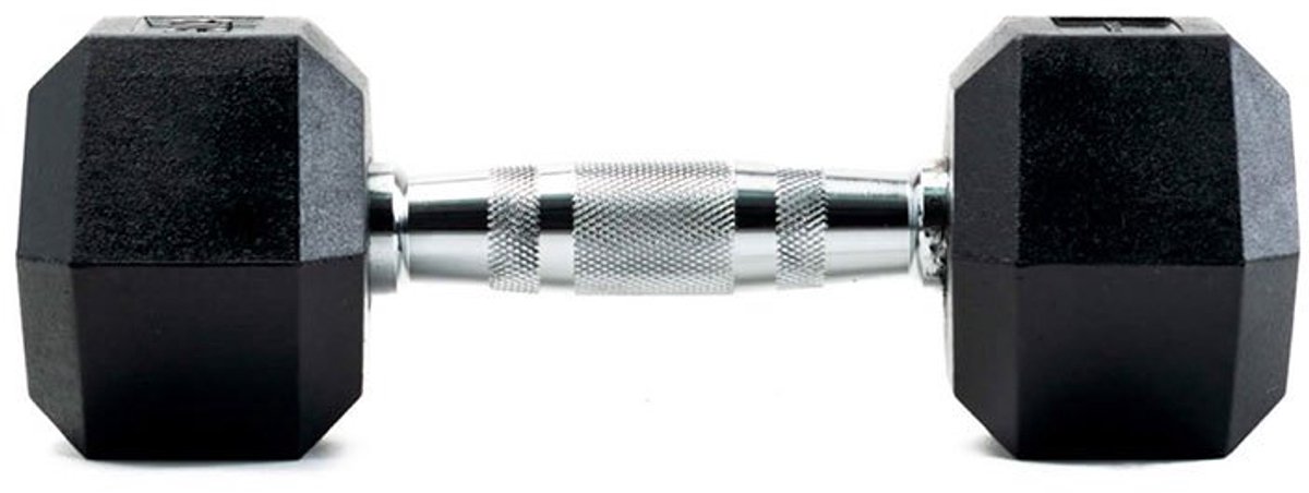 Bodytone Hex Dumbbells 10kg Zilver 10 kg