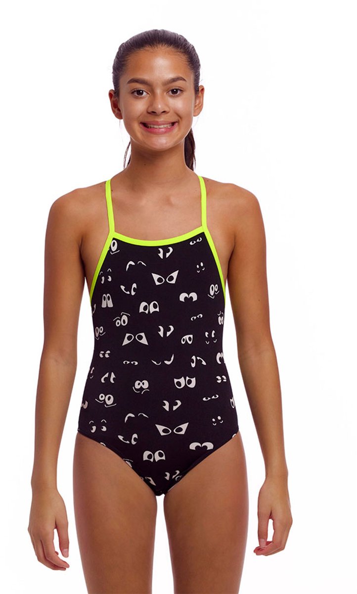 Funkita Tie Me Tight Zwemkleding Zwart 12 Years Meisje
