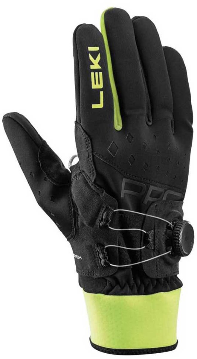 Leki Alpino Prc Boa® Shark Handschoenen 7.5 Man Zwart