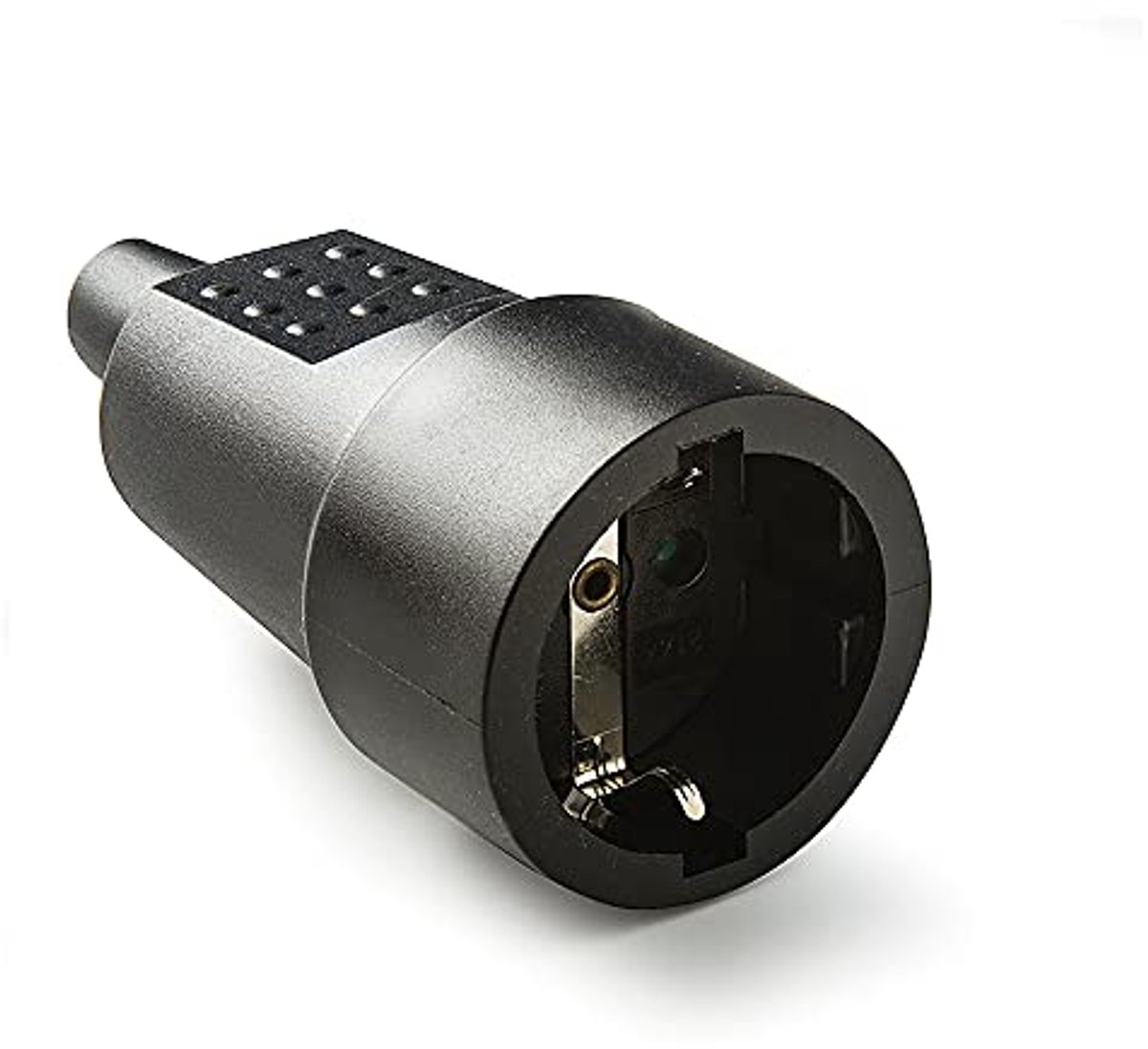 Mobiel Stopcontact van Kunststof - 16A, 250V - Zwart