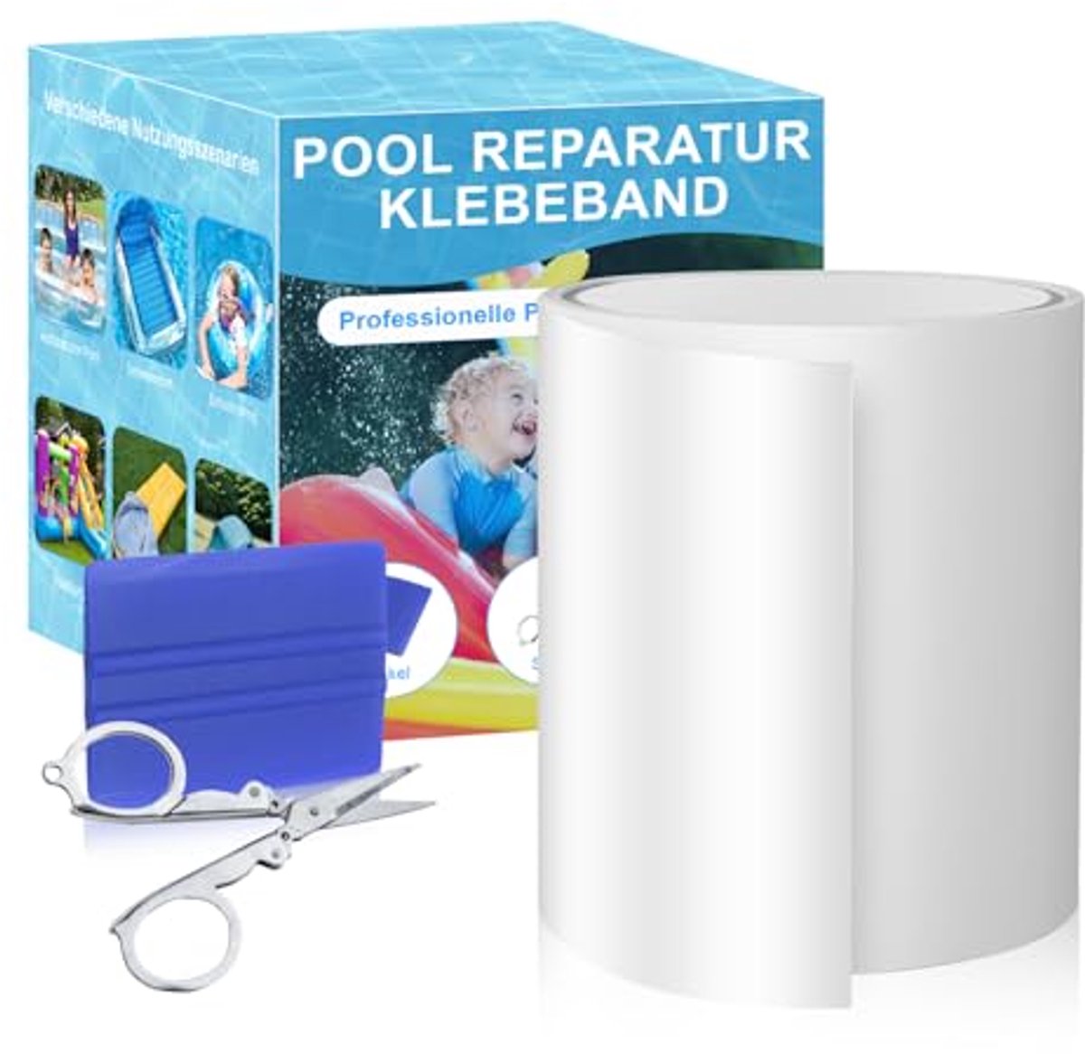 Zwembad Reparatieset Zelfklevend Onderwater Waterdicht
