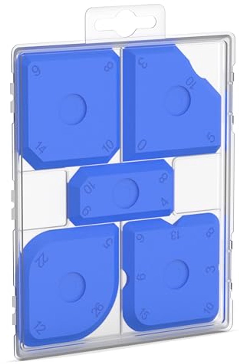 Set van 5 Voegmakers - Voeggereedschap met 23 Verschillende Vormen voor Perfecte Voegen