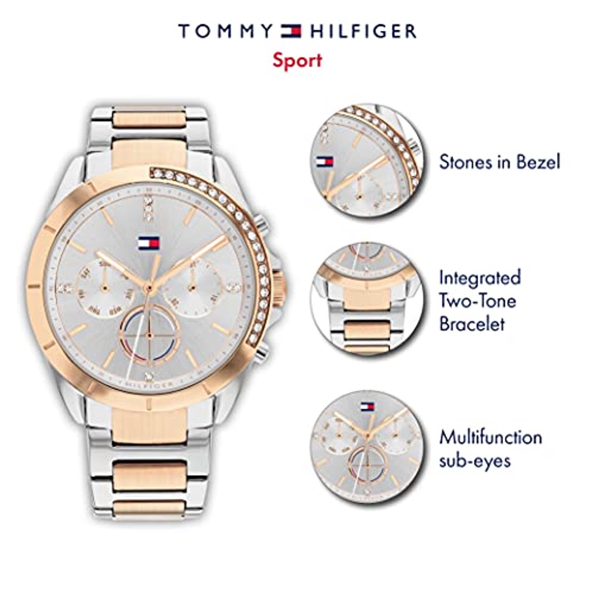 Analoge Herenarmbandhorloge met Grijze Wijzerplaat