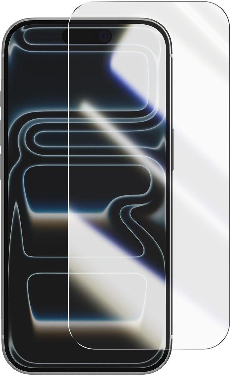 4smarts, Schermbeschermer Geschikt voor Apple iPhone 17 Pro Max van Gehard Glas Second Glass Serie, Transparant
