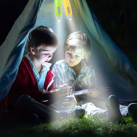 Mini zaklamp sleutelhanger - 20 stuks raket ontwerp voor kinderen van Merkloos — afbeelding 4