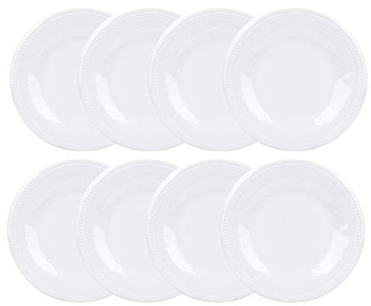 Set van 8 Melamine Dinerborden - 11 inch - Buiten- en Binnengebruik