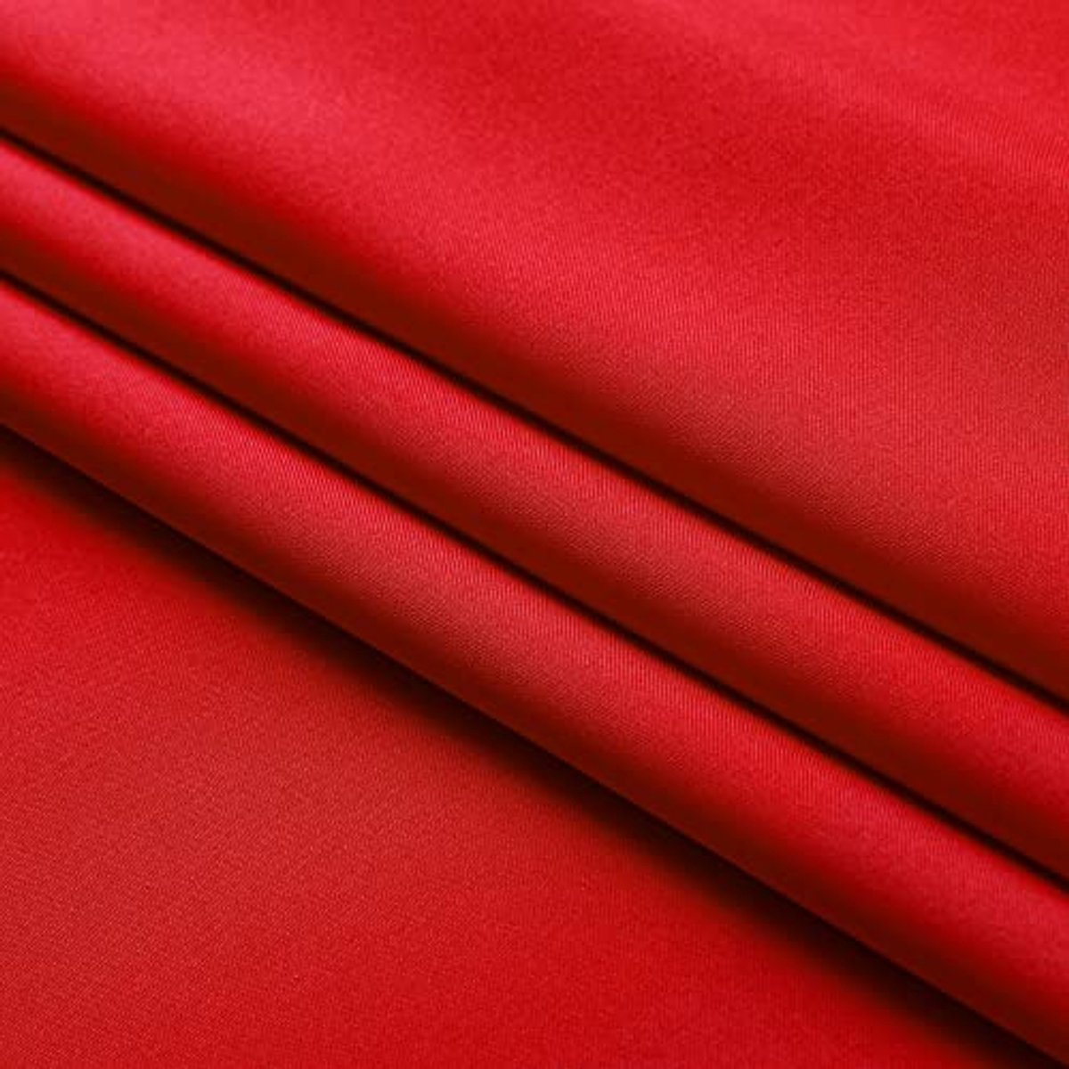 Tafelkleed van polyester, onderhoudsvriendelijk, rechthoekig, 140 x 180 cm, effen rood