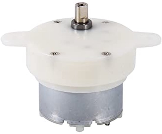 Elektromotor DC 12V 3V 6V motor Miniatuur DC-reductiemotor lage snelheidsmotor 15-1000rpm reductie Metalen tandwielset met gelijkstroommotoren 15/30/50/60/100/200/300/1000RPM (DC 12V 100RPM