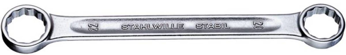 Stahlwille 41051922 21 19 X 22 Dubbele ringsleutel Sleutelbreedte (metrisch) 19 - 22 mm