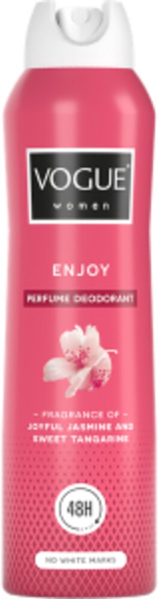 Vogue Enjoy Parfum Deodorant - 3 x 150 ml - Voordeelverpakking