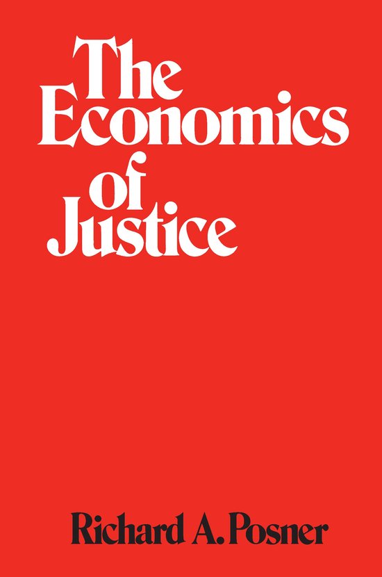 The Economics of Justice - cover