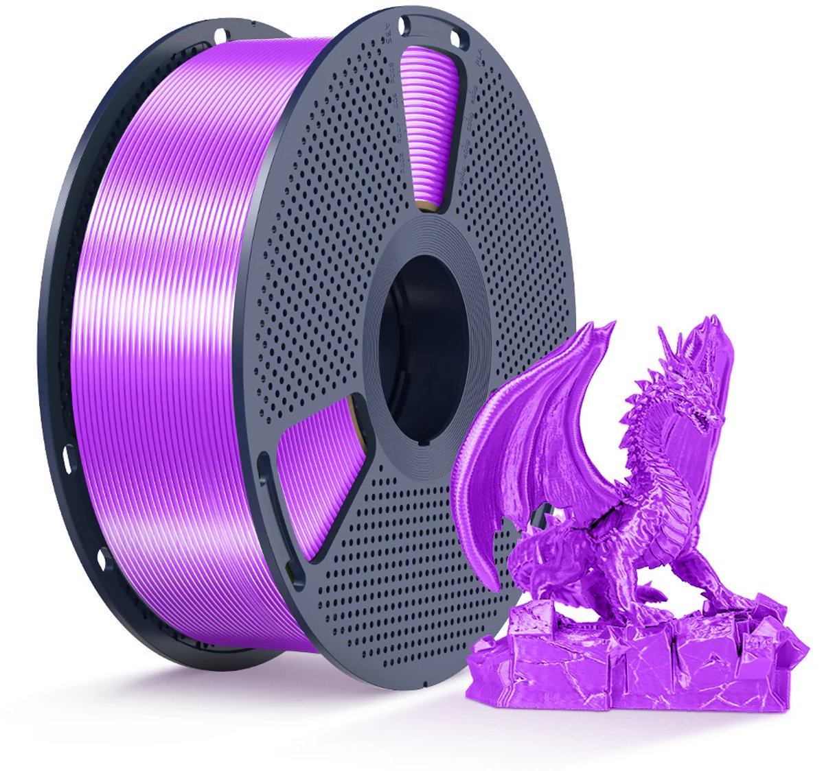 SUNLU PLA+ SILK 3D-filament 1.75mm 1kg PAARS