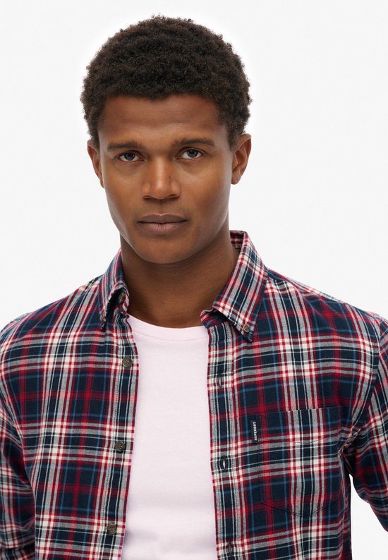 Superdry - Chemise à carreaux Vintage - Homme - Chemises à manches longues