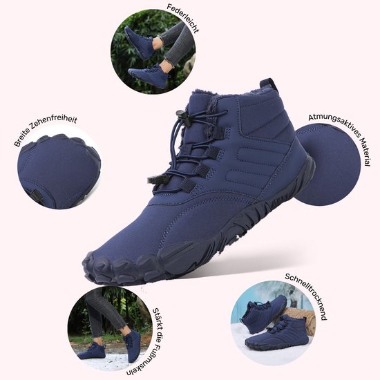DOTALES - Chaussures pieds nus TrekStep Blauw 41